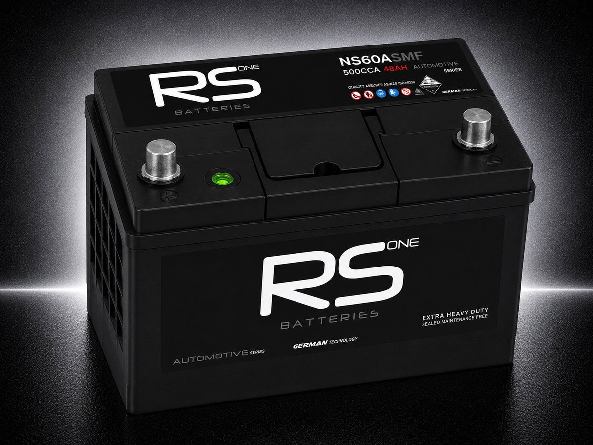 RS ONE NS60A Automotive Series Starting Battery – 500CCA 48Ah SMF